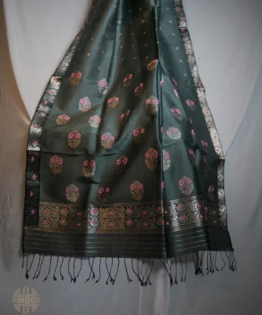 Heer Kesa Paat Silk Mekhela Sador