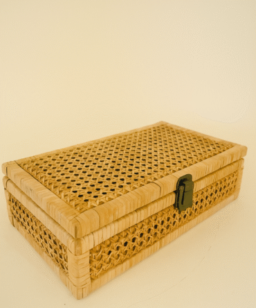 Handwoven Rattan Small Storage Box